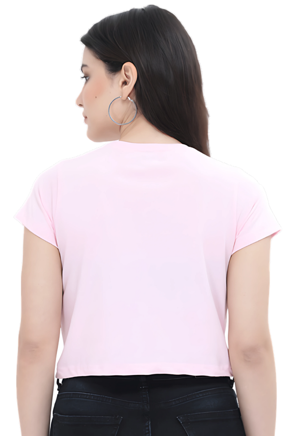 Trippy Mushroom Crop Top | 100% Cotton 180 GSM | Bio‑Washed, Super Combed Cotton (4 Colors) - Image 7