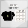 Don’t Mess With Me Crop Top | 180 GSM 100% Cotton | Alien Sitting on Earth – TripTribe® - Image 13